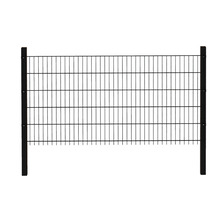 HORTUS panelhegn dobbelttrådet sort 201 x 103 cm